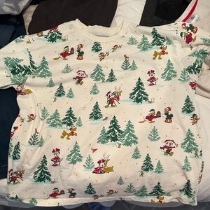 Disney Christmas Winter Holiday Tee